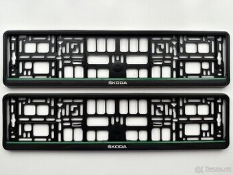 Škoda gelové podložky pod SPZ