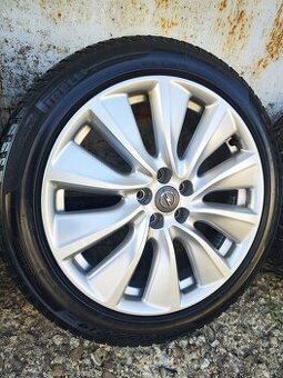 Alu sada =5x108=original OPEL= s pneu= 205/55 R19