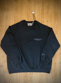 Essentials - mikina black černa L