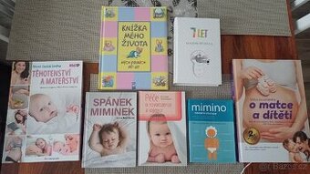 Knihy mateřství/těhotenství/výchova dítěte