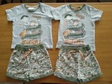 2x Letní tričko + kraťasy