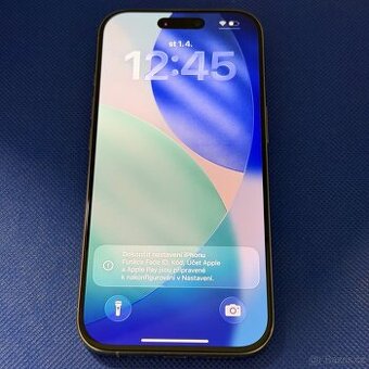 iPhone 16 Pro 128GB Natural Titan, 1 rok záruka