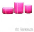 Zcela NOVÁ, zabalená sada váz IKEA Cylinder, růžová barva