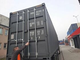 Lodní kontejnery 12m 40FT HC - ONE WAY RAL7016