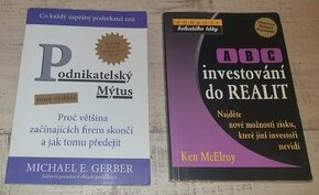 Knihy Podnikatelský mýtus a Investování do realit