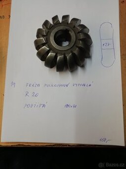 Fréza pulkruhová R20