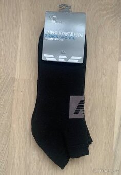 Ponožky Armani pánské kotníčkové UNI 2 pack