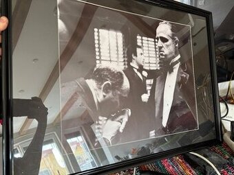 Dekorace obraz z Filmu Godfather 70 x50