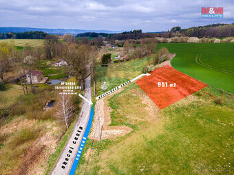 Prodej pozemku k bydlení, 951 m², Anenská Studánka