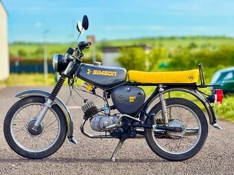 Simson S50 s TP, nová STK, novy lak