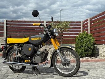 Simson S50 s TP, nová STK, novy lak