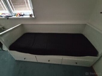 Rozkládací postele HEMNES z IKEA + madrace Mono Visco 2.0 - 1