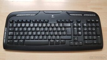 PC klávesnice Logitech EX110 multimediální bezdrátová - 1