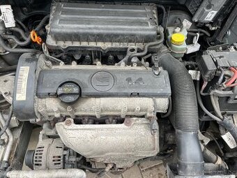 Motor 1,4 16v 63kw. Škoda, VW, Seat BXW