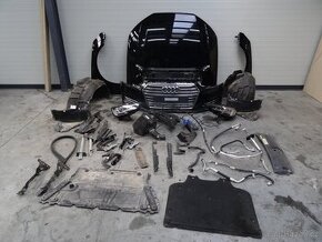AUDI A4 B9 nárazníky, blatníky, kapoty, světla atd