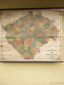 Generální mapa království českého z roku 1895 - 1