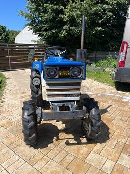 Malotraktor Suzue + rotavátor + pluh – poctivý dříč do terén