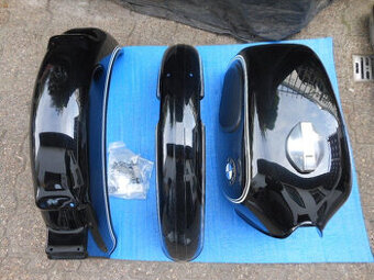 Sada laku BMW R505 R605 R755 černá včetně příslušenství