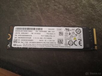 SSD NVMe SK Hynix 512 Gb