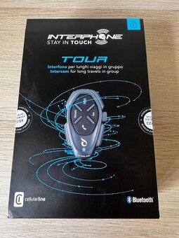 Interphone Tour – motorkářský Bluetooth komunikátor, lehce p