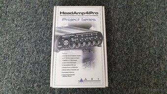 HeadAmp4Pro - sluchátkový zesilovač s talkback - letní úklid