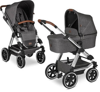 Kočárek 2 in 1, VIPER 4, korbička i sporťák - 1