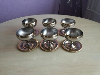 ZEPTER poháry na šampaňské či zmrzlinu 6 ks