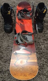 Dětský SNOWBOARD 120 set + BOTY