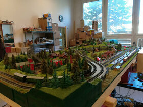 Kolejiště TT 260 x 120 cm