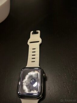 Apple Watch 6 (44) cerna ocel safír sklo