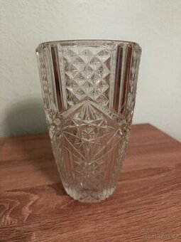 RETRO skleněná váza