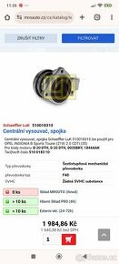 Opel Insignia - spojkove lozisko