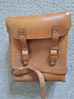 Brašna na moto veterána Jawa Speciál, Pérák, originál