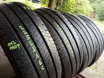 Letní pneu 4kusy 225/65/16C vzorek 80% CONTINENTAL - dobírka