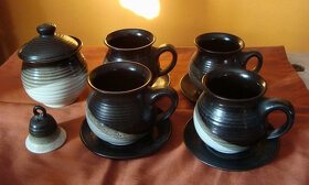 Kávové soupravy - 2 sady