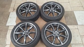 Alu kola Mazda 17" 4x100 letní pneu 205/45 R17 5-6mm MX5