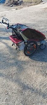 Kočárek Thule Chariot CX2 pro dvě děti viz.foto