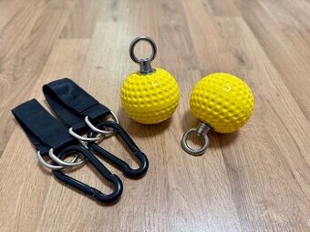 Závěsné posilovací koule Pull Up Balls 7,2cm MXM