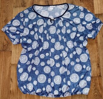 SLUŠIVÁ HALENKA SE VZOREM KRUHŮ - VEL.46-48=======