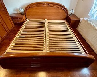 Prodám rustikální manželskou postel 200x200