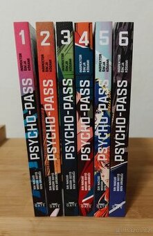 Manga Psycho-pass 1-6 komplet