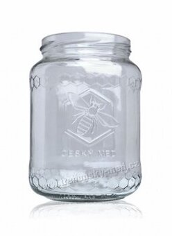 Sklenice na med s víčkem