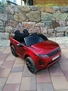 Dětské elektrické autíčko Range Rover Evoque červené