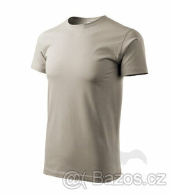 Nové tričko XS farba ľadovo sivá