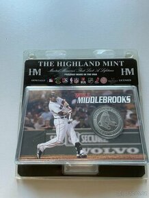 Boston Red Sox mince z limitované edice - Will Middlebrooks