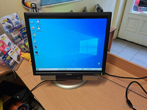 Monitor Dell 1901FP - dobrý obraz, soundbar i kabely