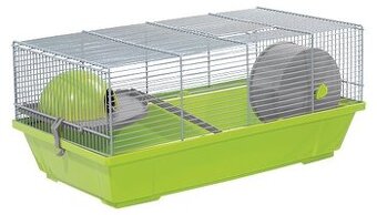 Klec Small Animals Erik šedo-zelená se šedou výbavou