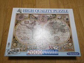 Vysoce kvalitní puzzle - Zeměkoule - 1504 dílků - nové - 1