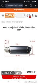 Tlumič vyfuku - 1