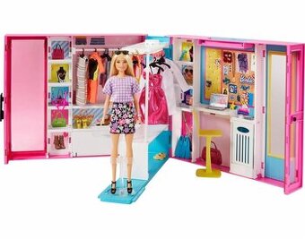 Barbie ŠATNÍK SNŮ S PANENKOU Barbie